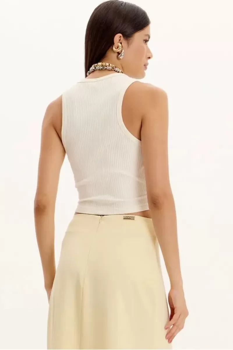 LANÇA PERFUME - Shirt Tank Shirt Cropped Basic LP EASY VERAO 25 - 1005ND LANÇA PERFUME - Shirt Tank Shirt Cropped Basic LP EASY VERAO 25 - 1005ND