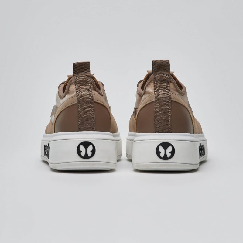 Vestem - Frida Multicolor Sneakers in Cocoa Brown and Oatmeal Beige - TE20.C0615 Vestem - Frida Multicolor Sneakers in Cocoa Brown and Oatmeal Beige - TE20.C0615
