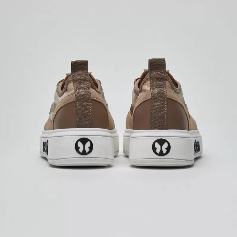 Vestem - Frida Multicolor Sneakers in Cocoa Brown and Oatmeal Beige - TE20.C0615