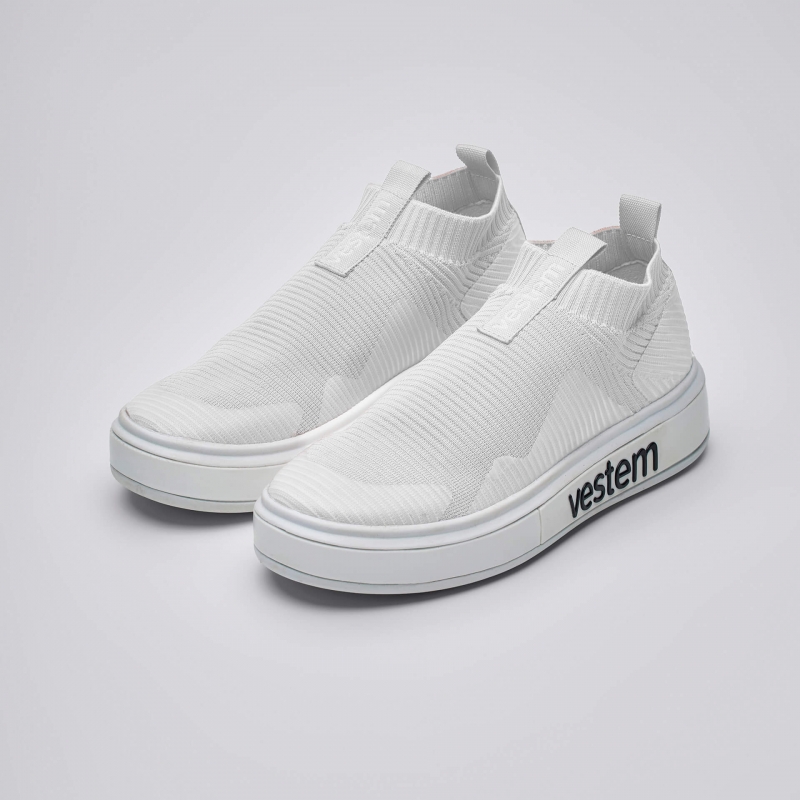 Vestem - Malfatti White Sneakers - TE27.C0001 Vestem - Malfatti White Sneakers - TE27.C0001