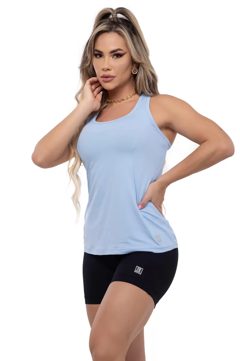 Trincks - FitTrain Light Blue tankrback Tank Shirt - 