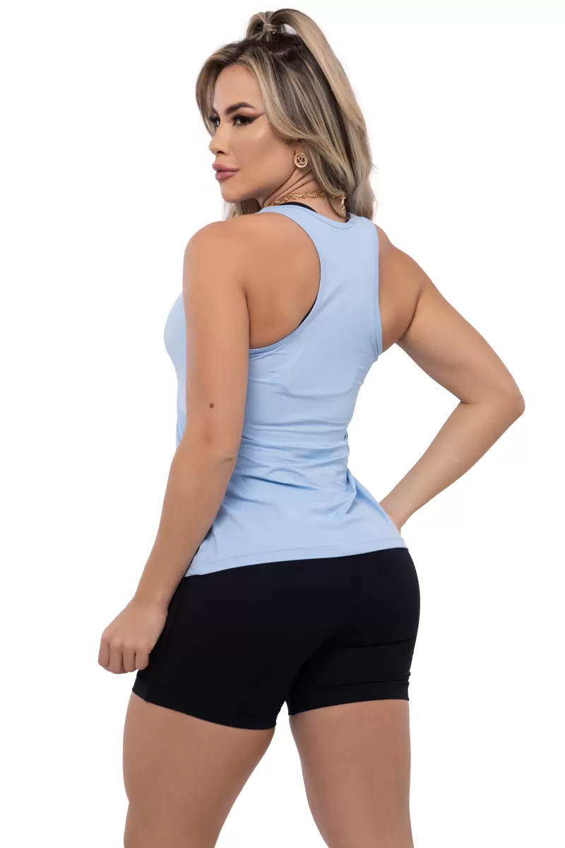 Trincks - FitTrain Light Blue tankrback Tank Shirt - 