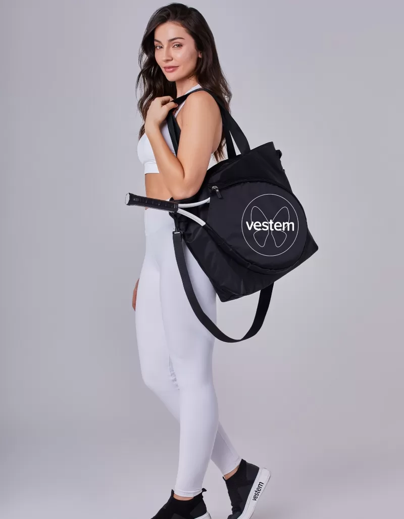 Vestem - Black Beach Tennis Hand Bag - BOL64.C0002