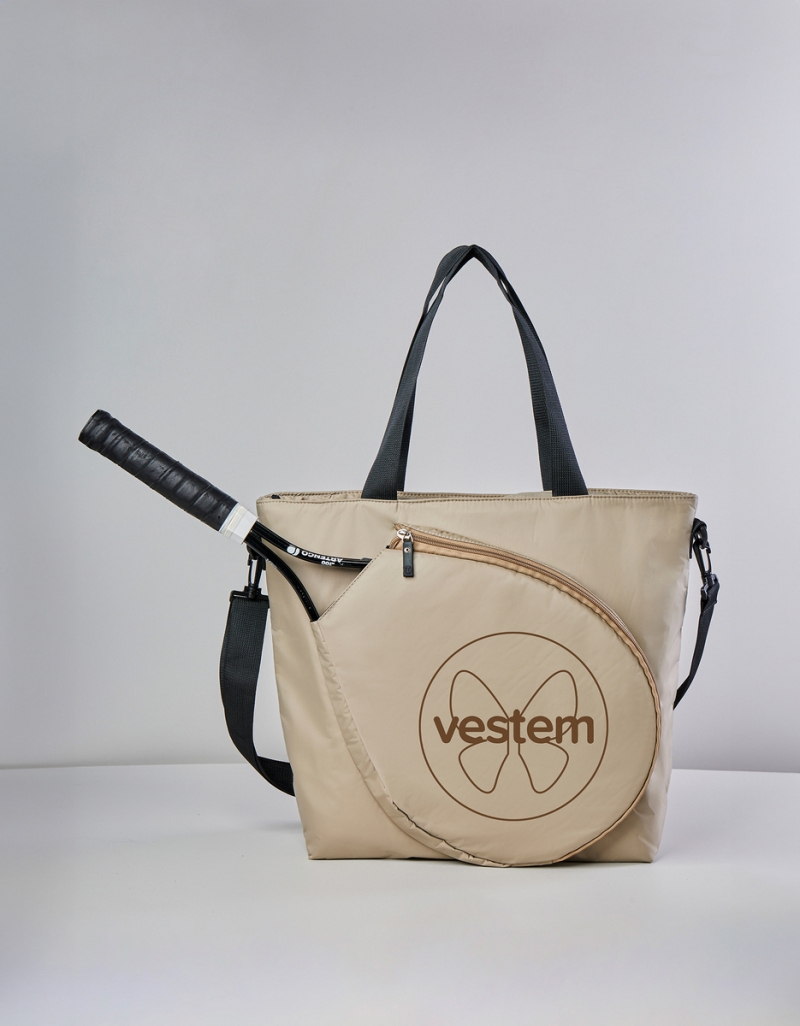 Vestem - Hand Bag Beach Tennis Beige Oatmeal - BOL64.C0573 Vestem - Hand Bag Beach Tennis Beige Oatmeal - BOL64.C0573