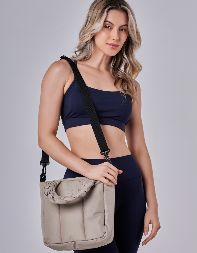 Vestem - Mini Hand Bag Braid Mameshssê Beige Oatmeal - BOL67.C0573 Vestem - Mini Hand Bag Braid Mameshssê Beige Oatmeal - BOL67.C0573