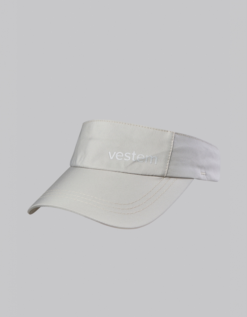 Vestem - Chalk Grey Reflective Visor - VS21.C0582