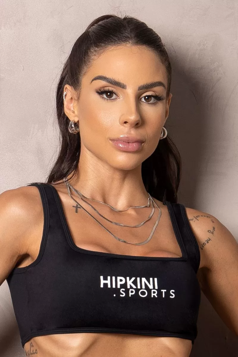 Hipkini - Black Summer Glow Top with Silk - 33330911