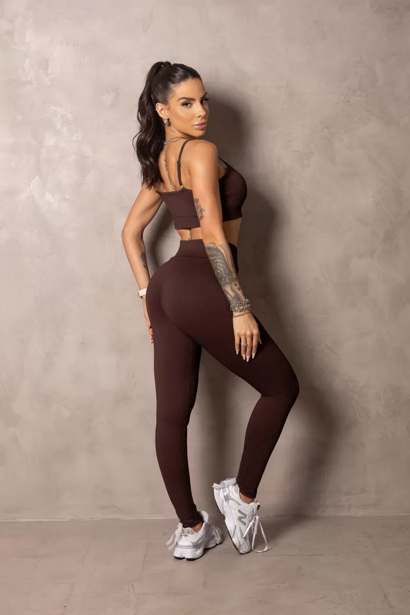 Hipkini - Summer Glow Coffee Top with Thin Straps - 33330916 Hipkini - Summer Glow Coffee Top with Thin Straps - 33330916