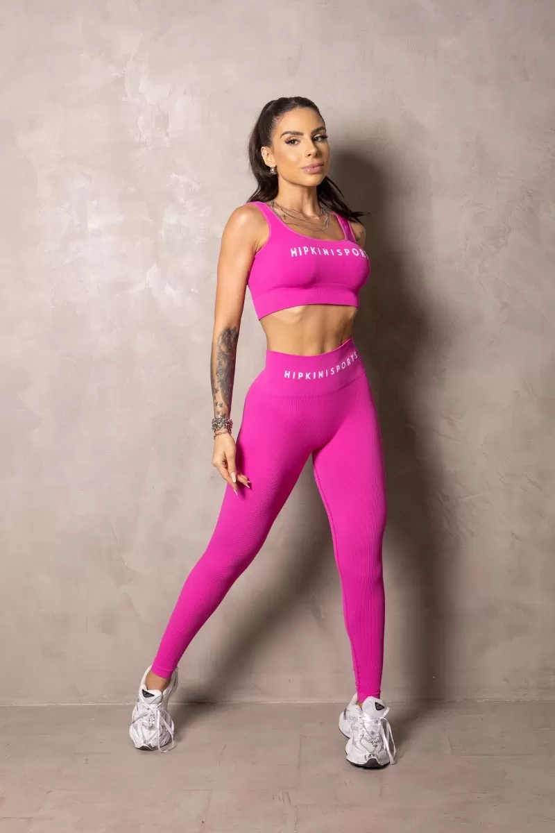 Hipkini - Seamless Summer Glow Pink Legging - 33331077 Hipkini - Seamless Summer Glow Pink Legging - 33331077