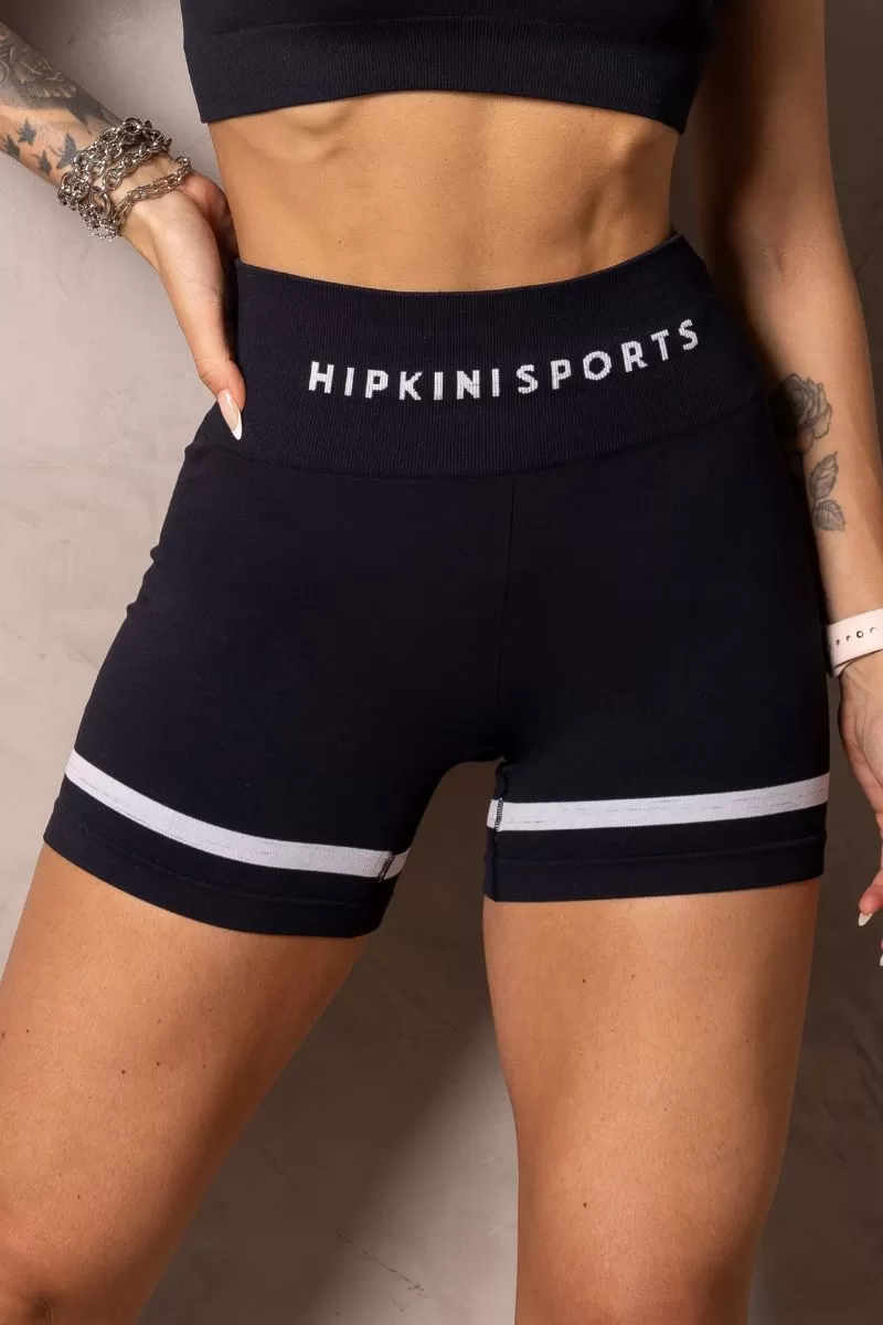Hipkini - Seamless Summer Glow Shorts Black - 33331081