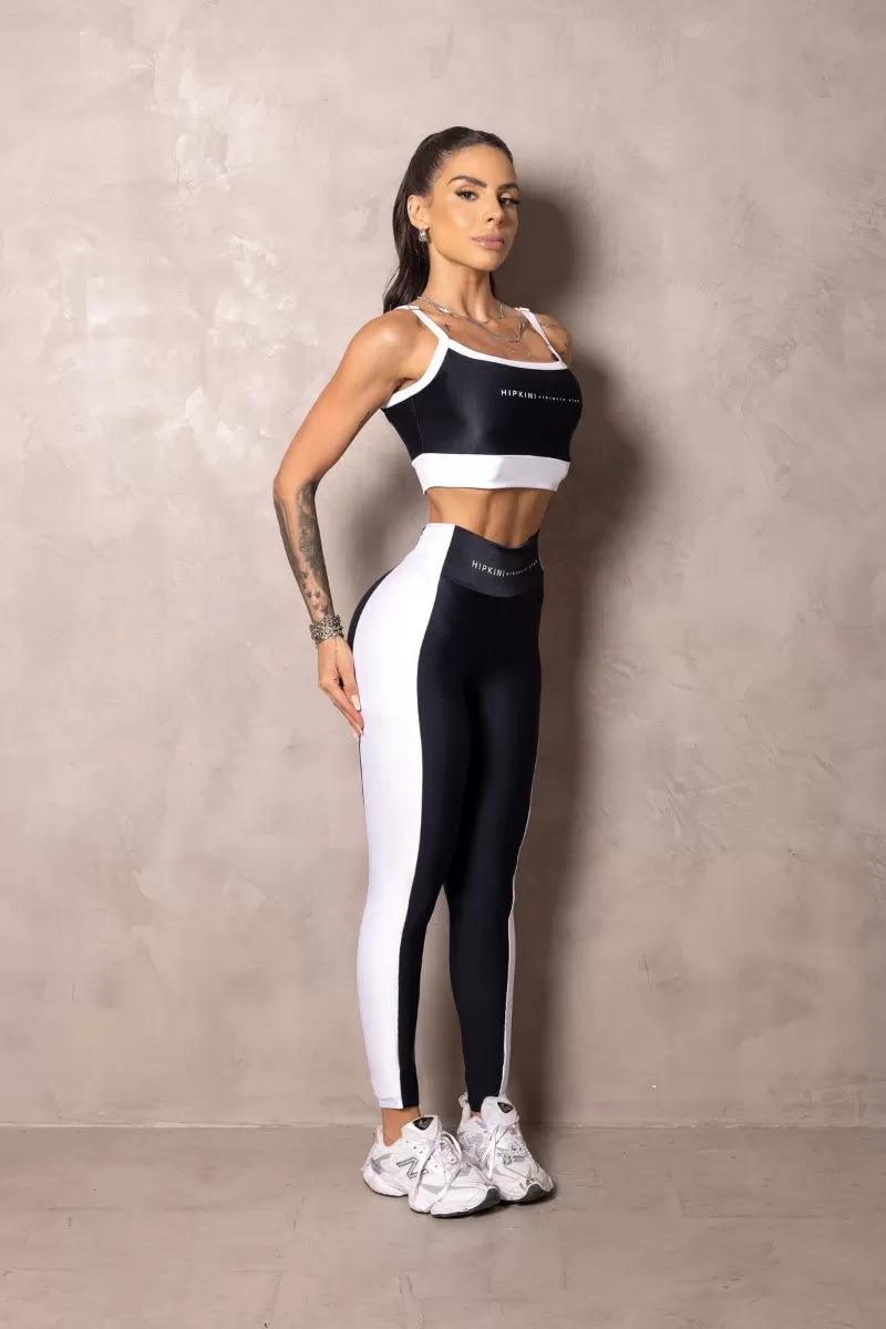 Hipkini - Summer Glow Top Black with White Detail - 33330875