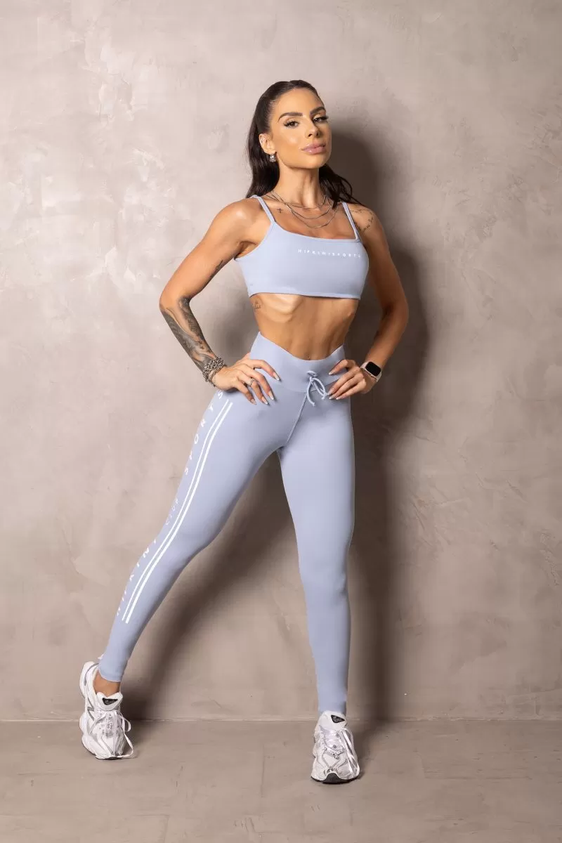 Hipkini - Summer Glow Baby Blue Legging with Silk - 33330925