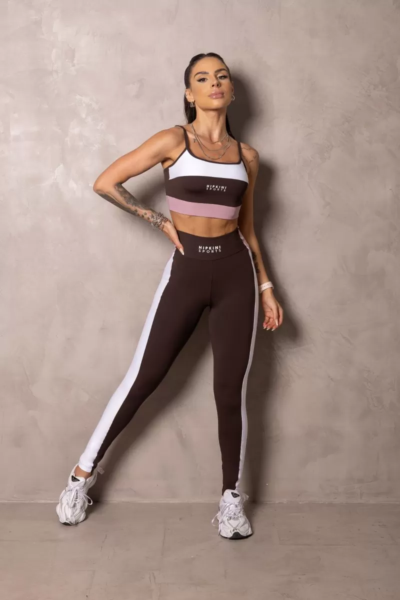 Hipkini - Summer Glow Coffee top with silk - 33330921 Hipkini - Summer Glow Coffee top with silk - 33330921