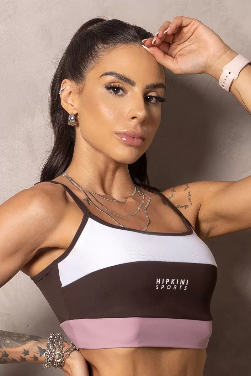 Hipkini - Summer Glow Coffee top with silk - 33330921 Hipkini - Summer Glow Coffee top with silk - 33330921