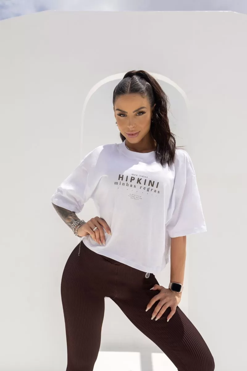 Hipkini - Cropped Summer Glow White with silk - 33330923