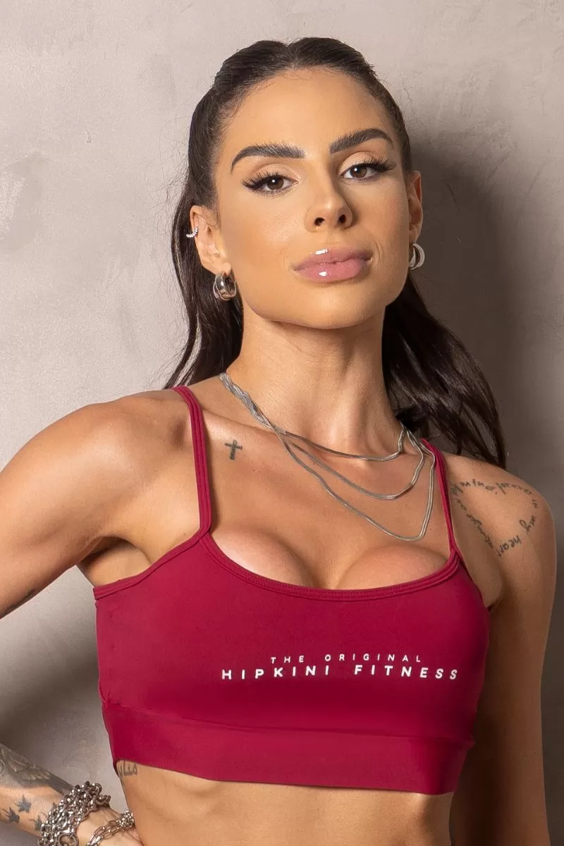 Hipkini - Top Summer Glow Merlot Wine with silk - 33330928