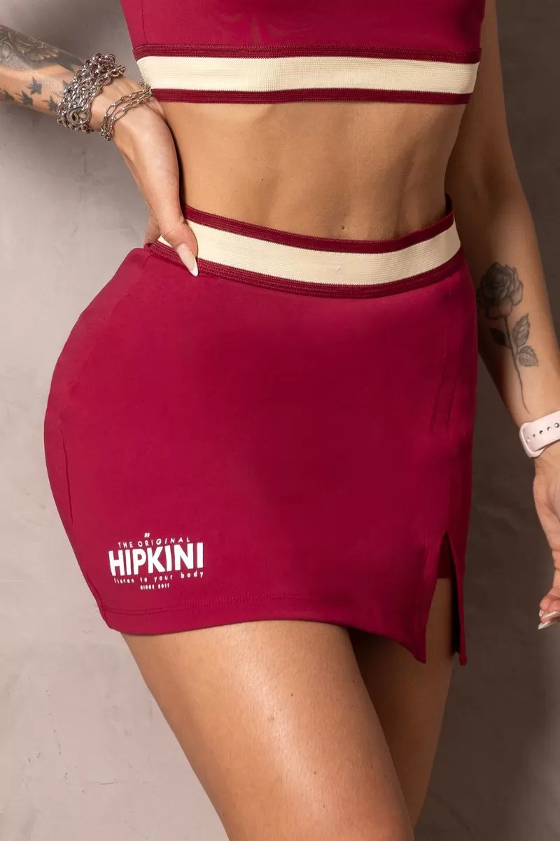 Hipkini - Summer Glow Shorts Wine Merlot with Silk - 33330933