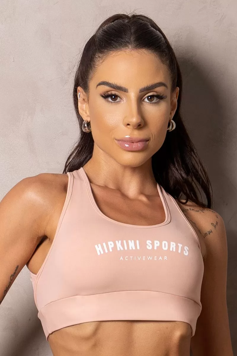 Hipkini - Summer Glow Nude Top with Cross Straps - 33330936 Hipkini - Summer Glow Nude Top with Cross Straps - 33330936