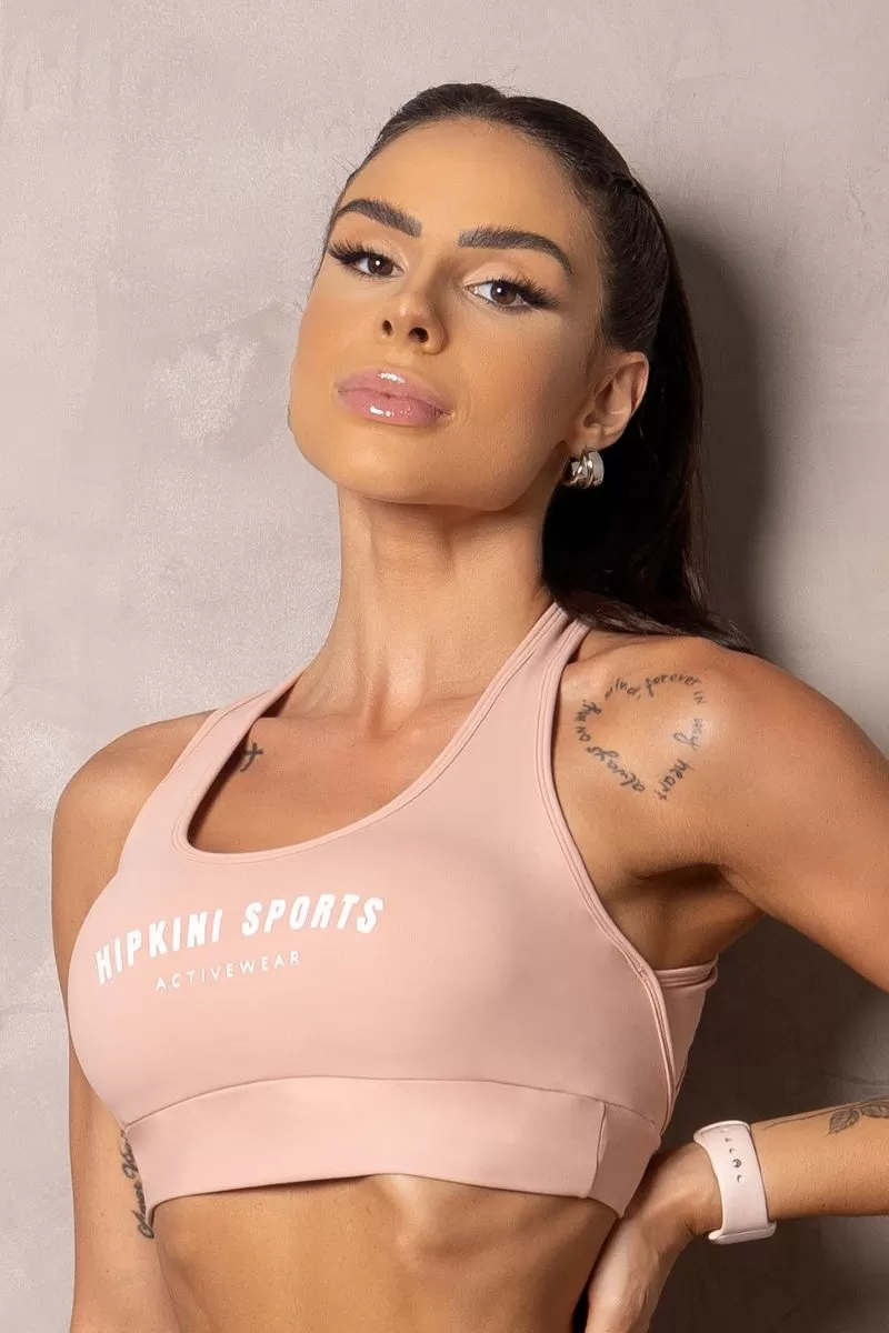 Hipkini - Summer Glow Nude Top with Cross Straps - 33330936