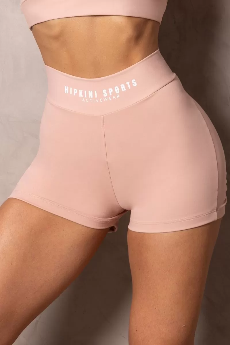 Hipkini - Summer Glow Nude Shorts with Draping - 33330938