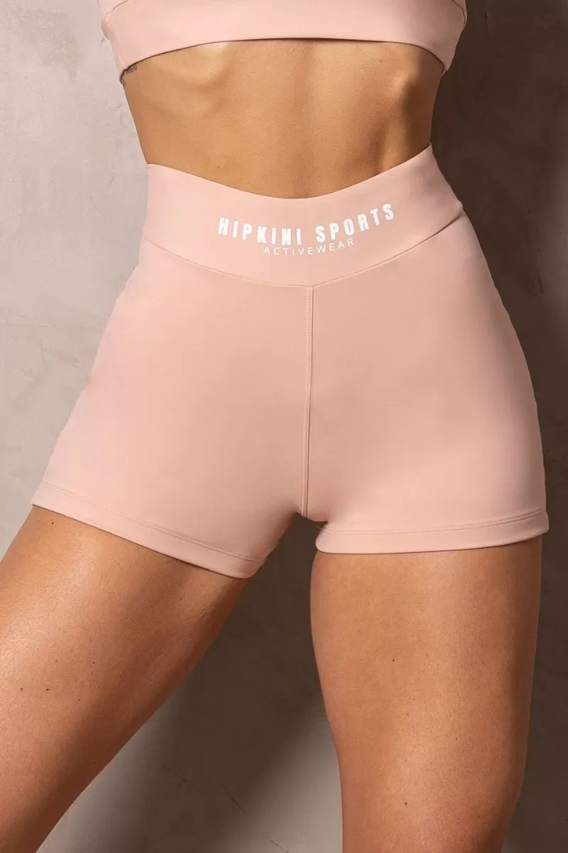 Hipkini - Summer Glow Nude Shorts with Draping - 33330938