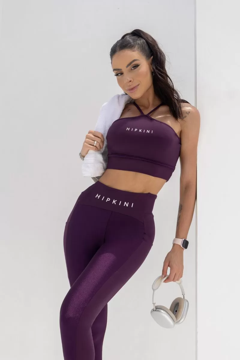 Hipkini - Summer Glow Grape Top with Cross Straps - 33330941 Hipkini - Summer Glow Grape Top with Cross Straps - 33330941