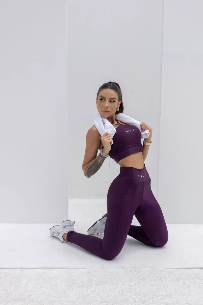 Hipkini - Summer Glow Grape Top with Cross Straps - 33330941 Hipkini - Summer Glow Grape Top with Cross Straps - 33330941