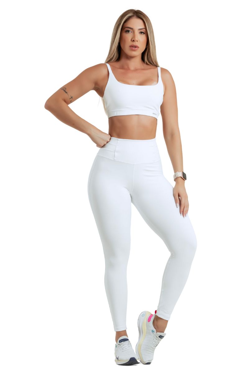 Garotafit - White Slick Top - TOB95BG