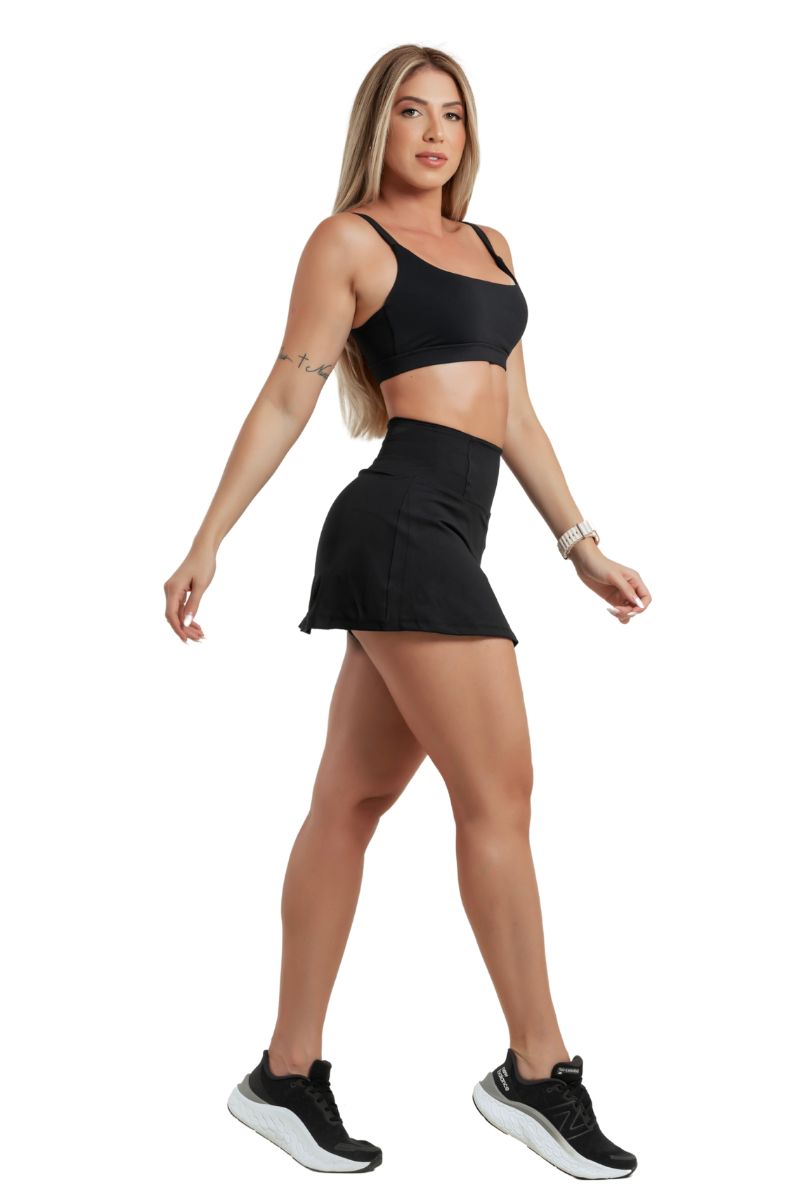 Garotafit - Black Slick Top - TOB95A Garotafit - Black Slick Top - TOB95A