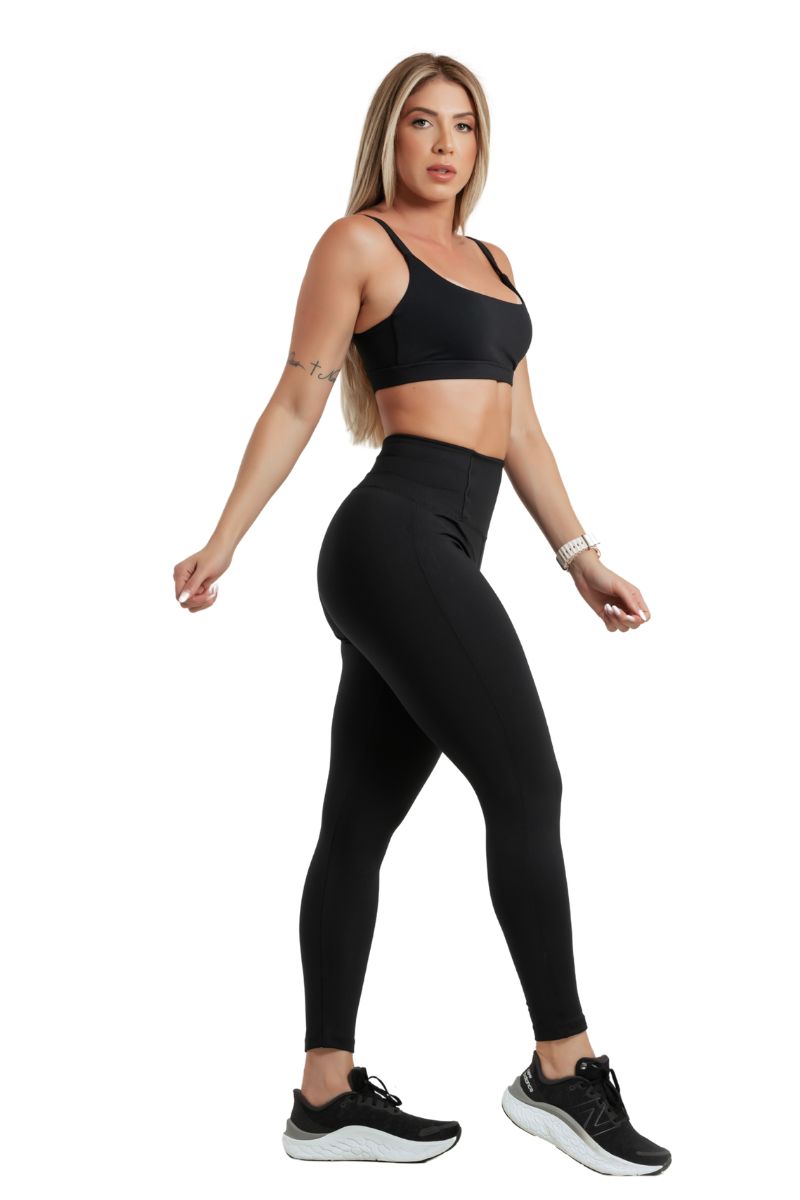 Garotafit - Black Slick Pants - FUS481A Garotafit - Black Slick Pants - FUS481A