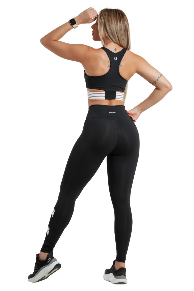 Garotafit - Drift Pants Set Black - FCS360A Garotafit - Drift Pants Set Black - FCS360A