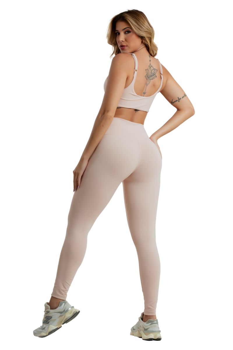 Garotafit - Pink Leather Dizzy Pants - FUS482RP Garotafit - Pink Leather Dizzy Pants - FUS482RP