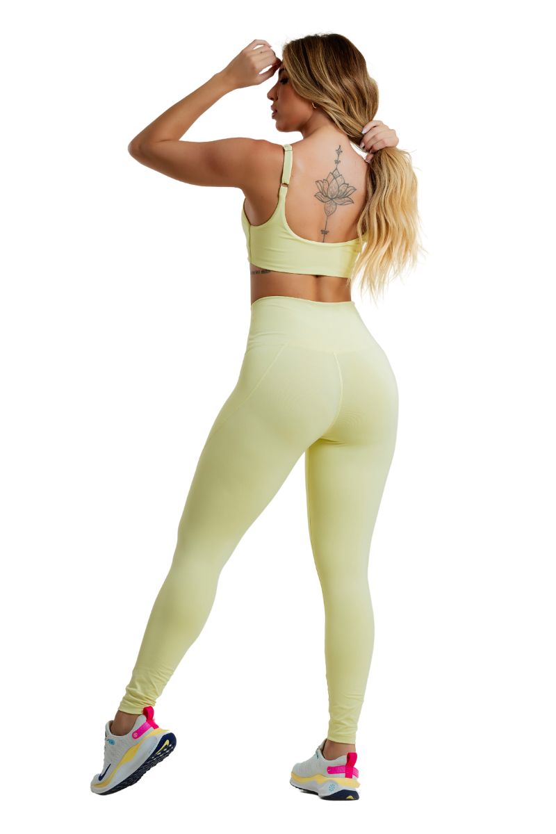 Garotafit - Candy Yellow Dizzy Pants - FUS482JC Garotafit - Candy Yellow Dizzy Pants - FUS482JC