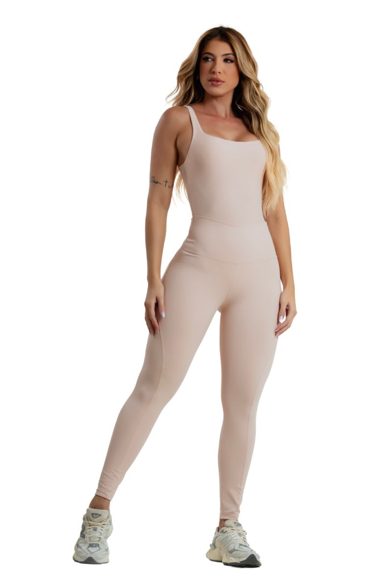 Garotafit - Dizzy Pink Skin Bodysuit - BOD85R