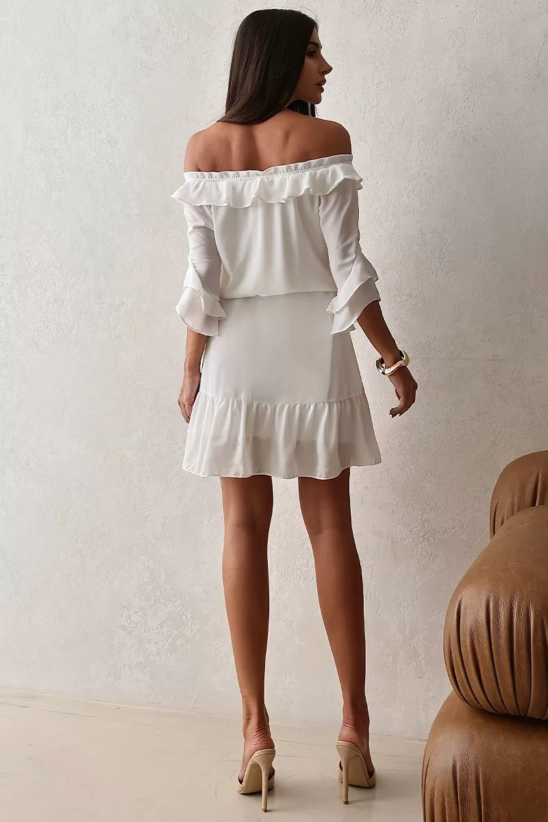 Miss Misses - Vestido Simone Off White - 54483030