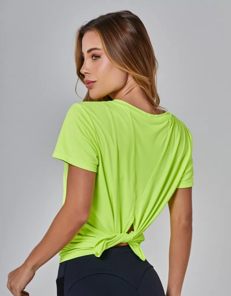 Vestem - Winner Neon Yellow Dry Fit Short Sleeve Shirt - BMC781.I25.C0009