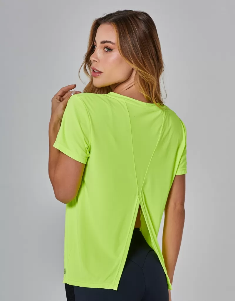 Vestem - Winner Neon Yellow Dry Fit Short Sleeve Shirt - BMC781.I25.C0009