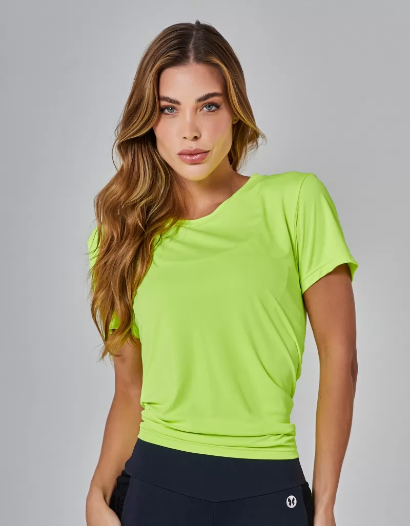 Vestem - Winner Neon Yellow Dry Fit Short Sleeve Shirt - BMC781.I25.C0009