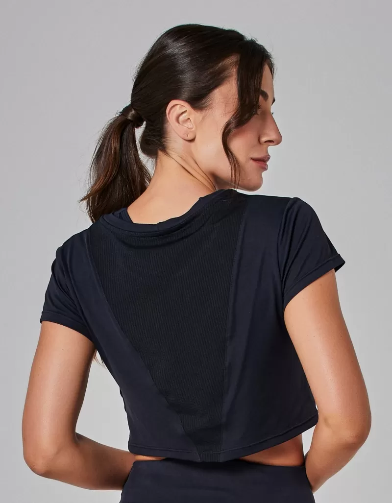 Vestem - Dry Fit Movement Short Sleeve Shirt Black - BMC790.I25.C0002