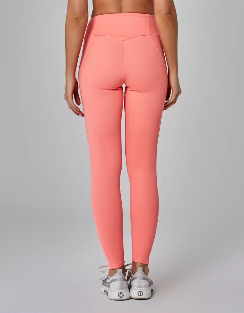 Vestem - Movement Orange Camellia Pocket Leggings - FS1472.I25.C0527