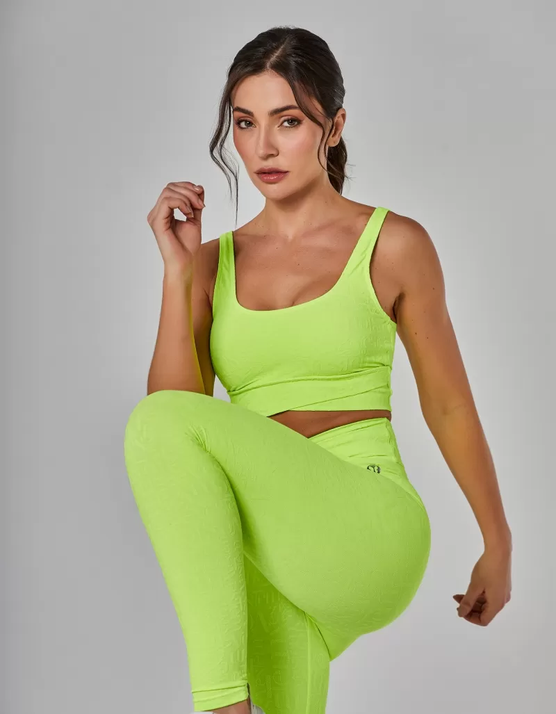Vestem - Winner Neon Yellow Wrap-Around Legging - FS1479.I25.C0009