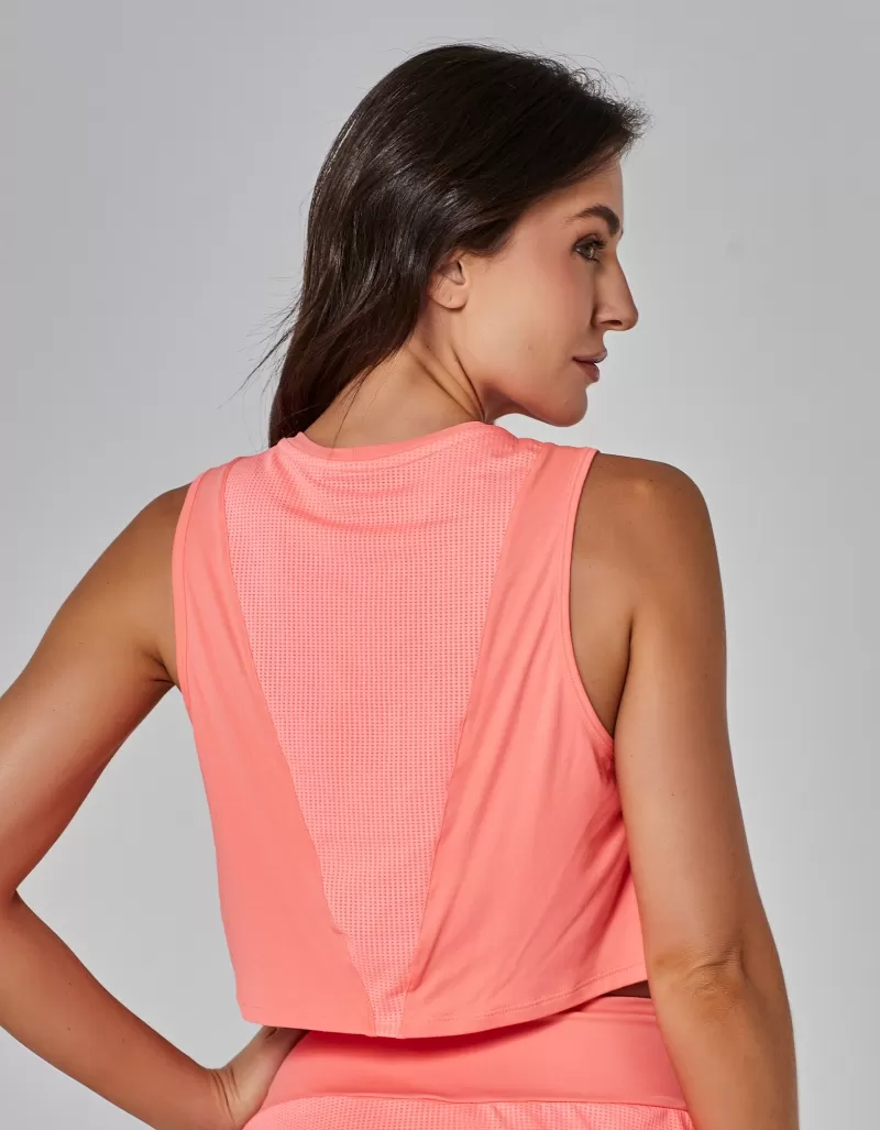 Vestem - Tank Shirt Dry Fit Movement Orange Camélia - REG783.I25.C0527