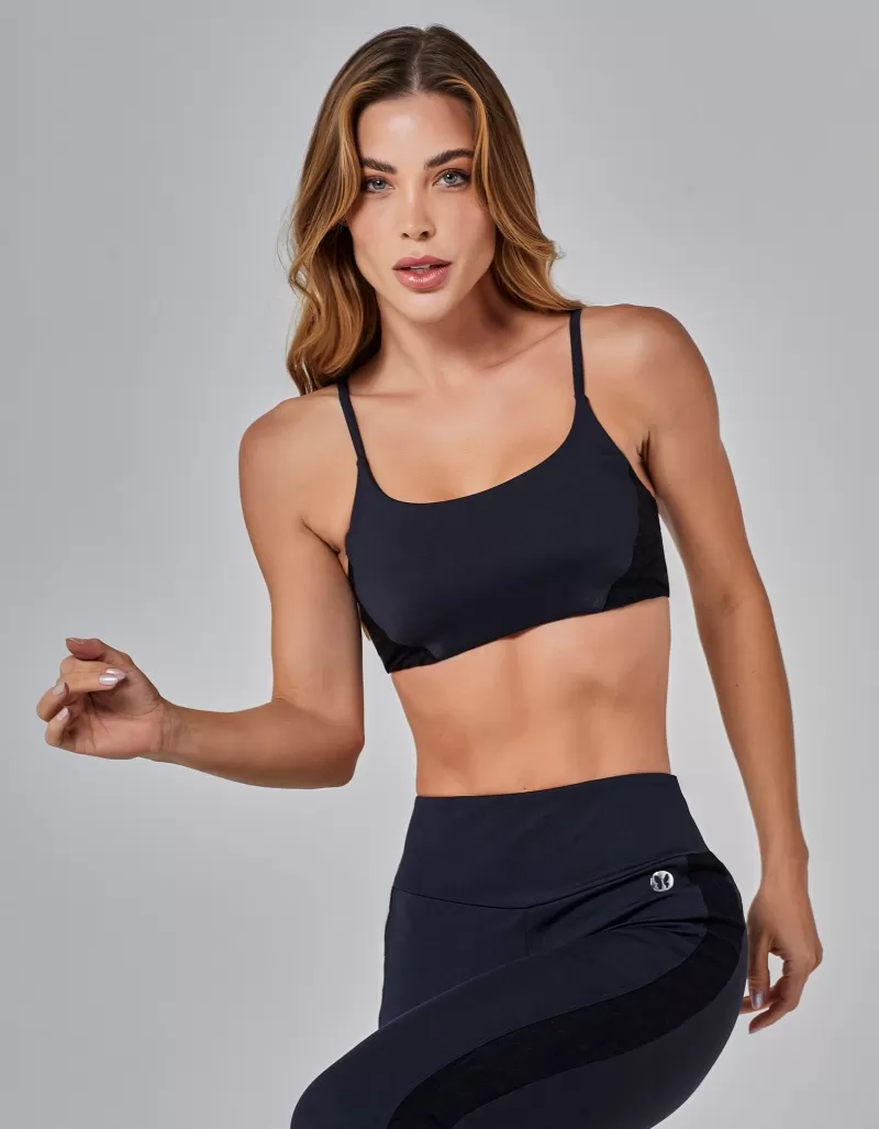 Vestem - Light Support Top Gold Black - TOP1127.I25.C0002