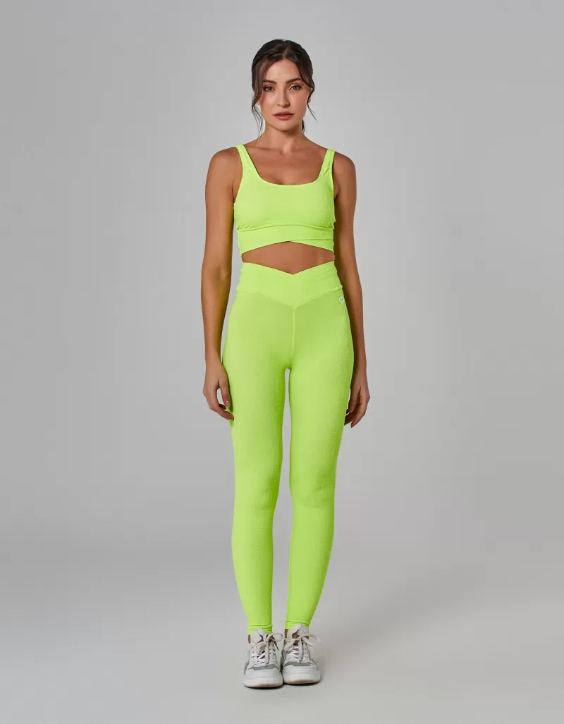 Vestem - Winner Neon Yellow High Support Top - TOP1128.I25.C0009