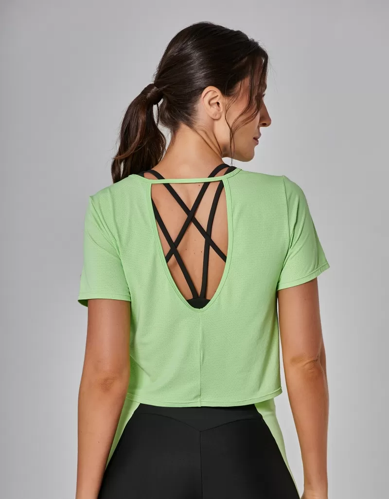 Vestem - Blusa Manga Curta Dry Fitconnect Verde Menta - BMC774.I25.C0280
