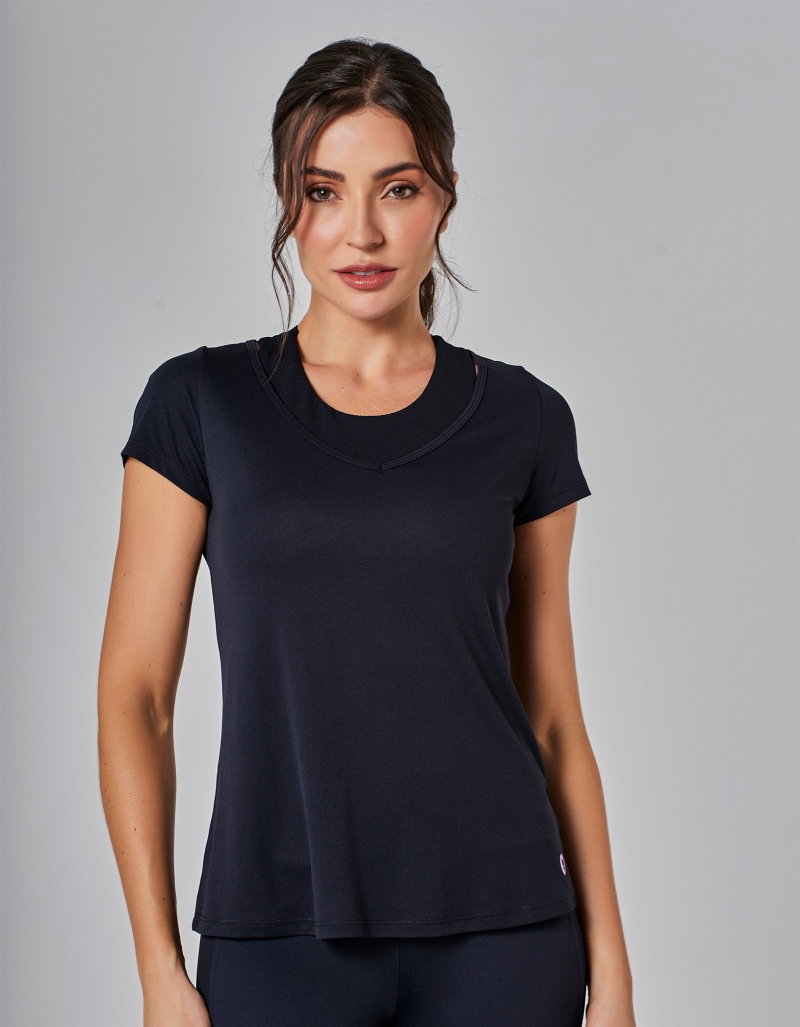 Vestem - Dry Fit Nexus Short Sleeve Shirt Black - BMC791.I25.C0002