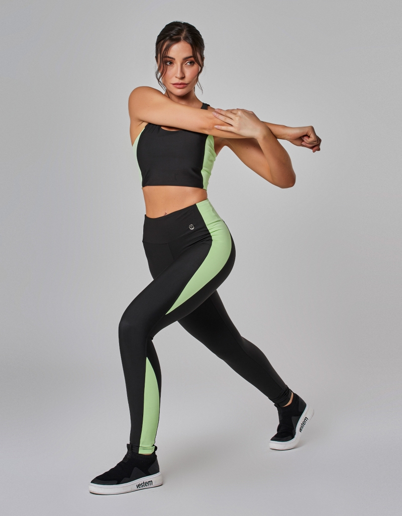 Vestem - Leggings with Cutouts Connect Black - FS1454.I25.C0002 Vestem - Leggings with Cutouts Connect Black - FS1454.I25.C0002