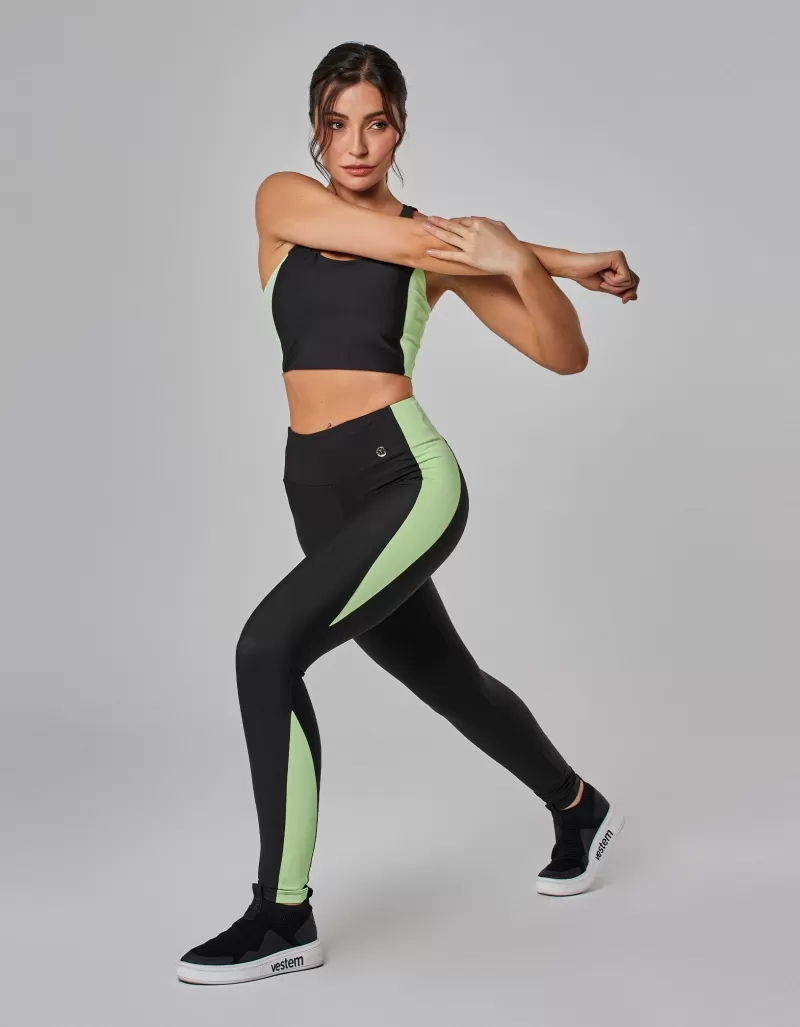 Vestem - Leggings with Cutouts Connect Black - FS1454.I25.C0002