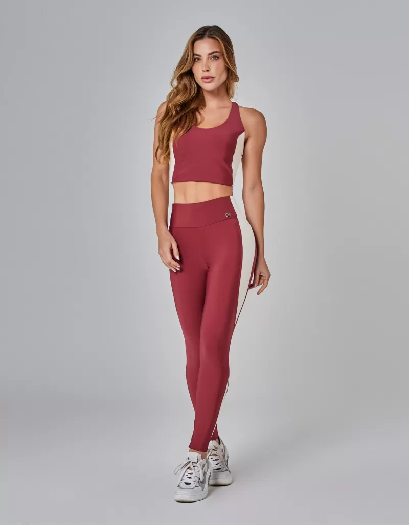 Vestem - Leggings with Cutouts Connect Red Adrenaline - FS1454.I25.C0510