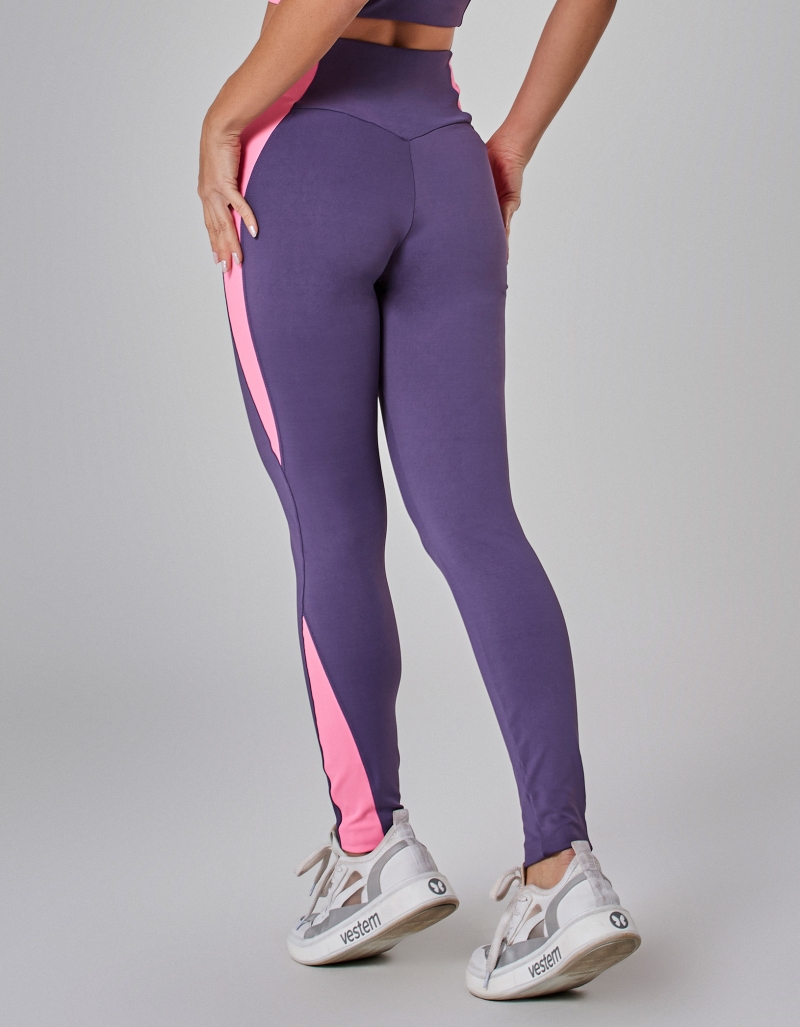 Vestem - Leggings with Amethyst Cutouts - FS1454.I25.C0515 Vestem - Leggings with Amethyst Cutouts - FS1454.I25.C0515